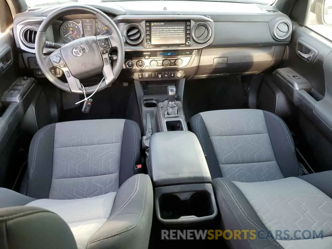 8 fotografías del automóvil dañado 3TMCZ5AN3MM375751 TOYOTA TACOMA 2021