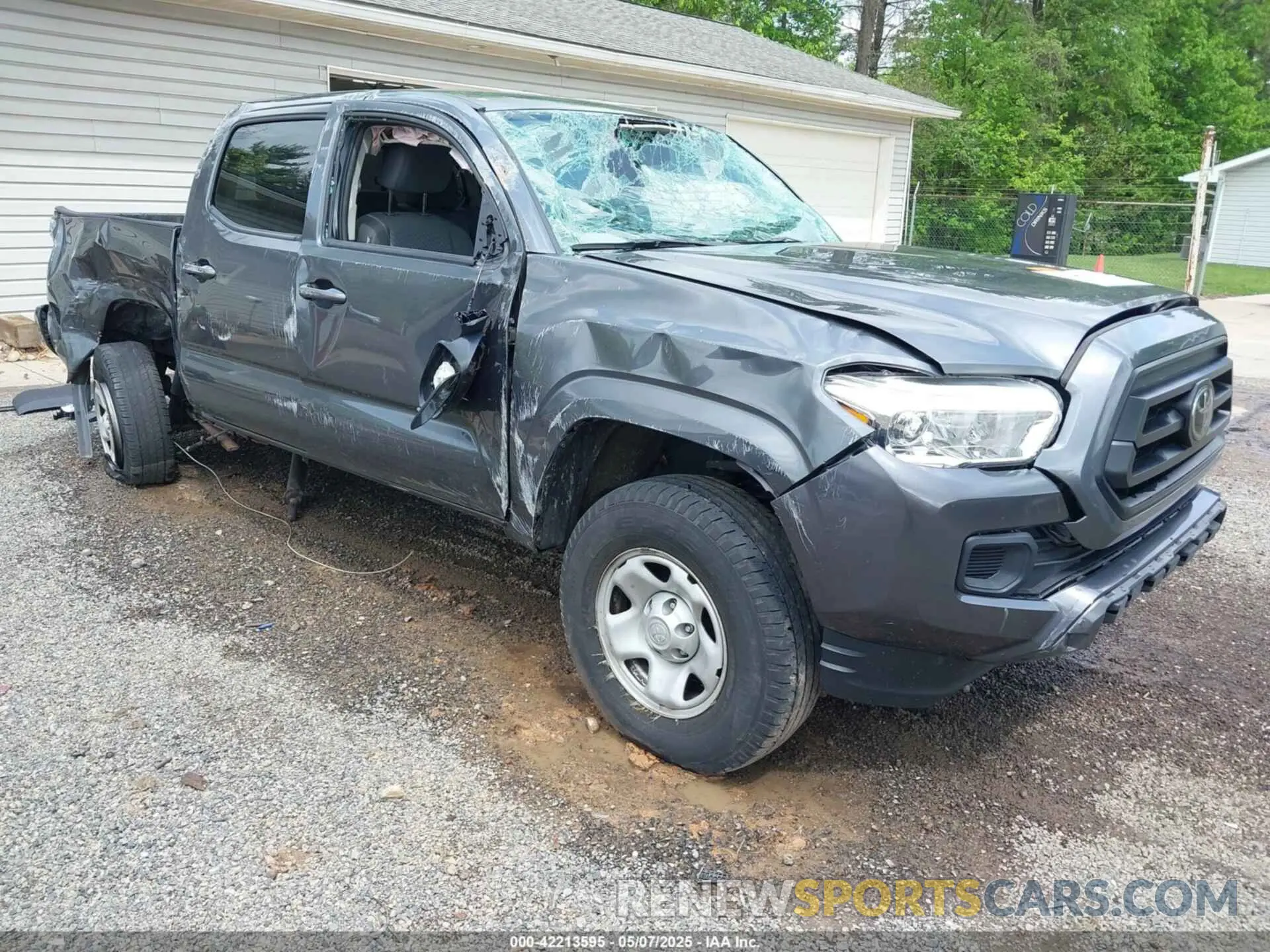 1 fotografías del automóvil dañado 3TMCZ5AN3MM391061 TOYOTA TACOMA 2021
