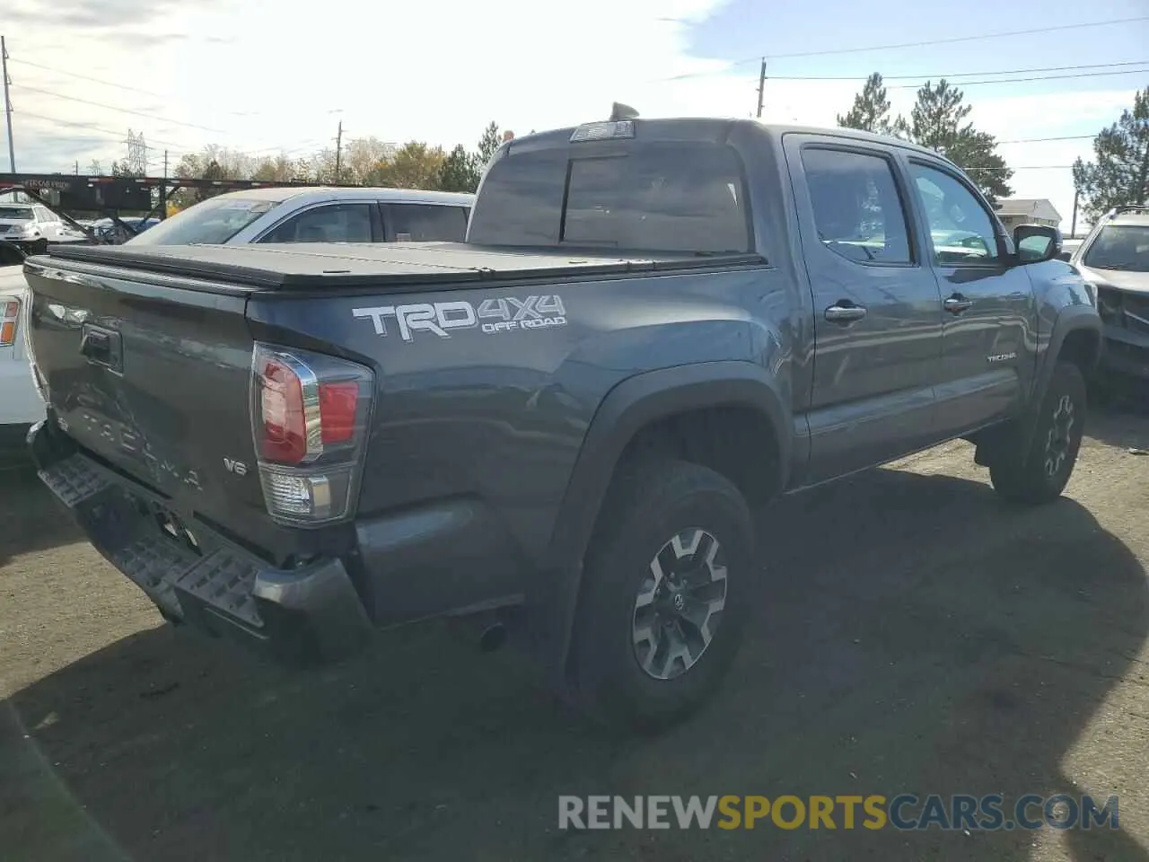 3 fotografías del automóvil dañado 3TMCZ5AN3MM406982 TOYOTA TACOMA 2021