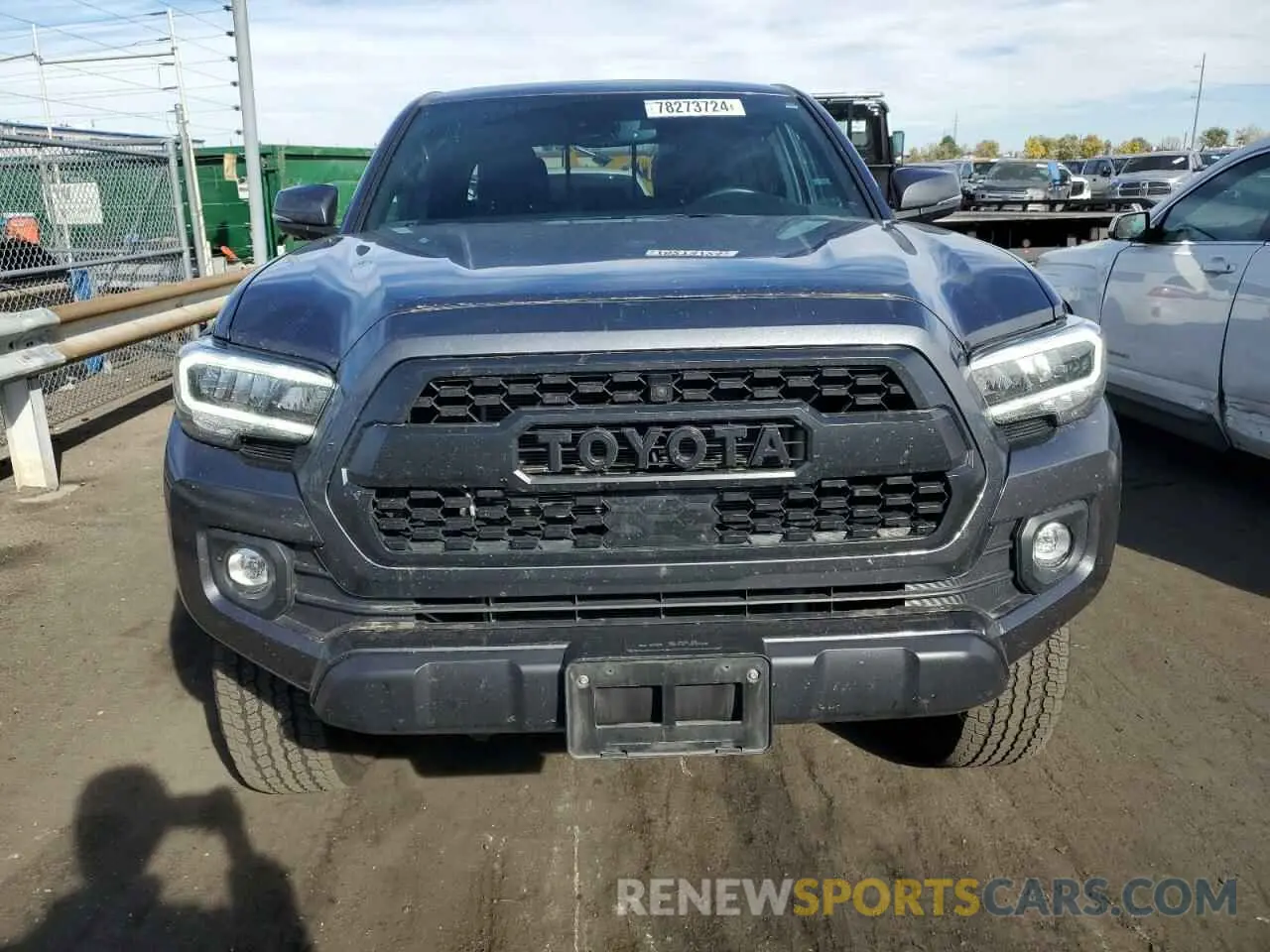5 fotografías del automóvil dañado 3TMCZ5AN3MM406982 TOYOTA TACOMA 2021