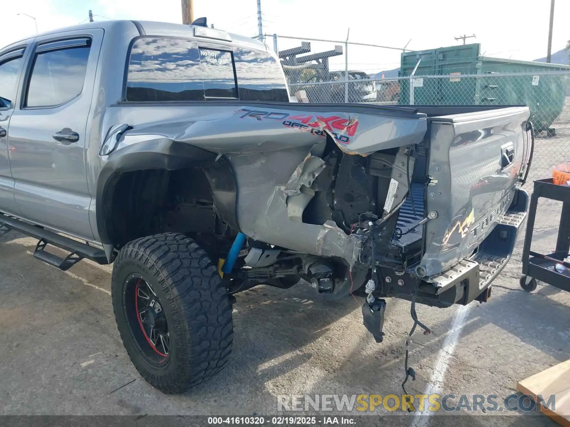 6 fotografías del automóvil dañado 3TMCZ5AN3MM425497 TOYOTA TACOMA 2021