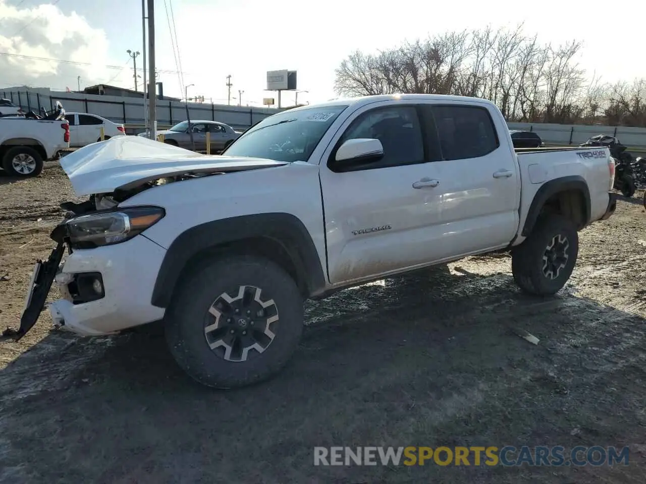 1 fotografías del automóvil dañado 3TMCZ5AN3MM436290 TOYOTA TACOMA 2021