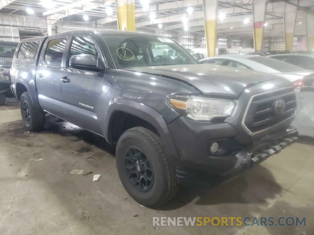 1 fotografías del automóvil dañado 3TMCZ5AN3MM449136 TOYOTA TACOMA 2021