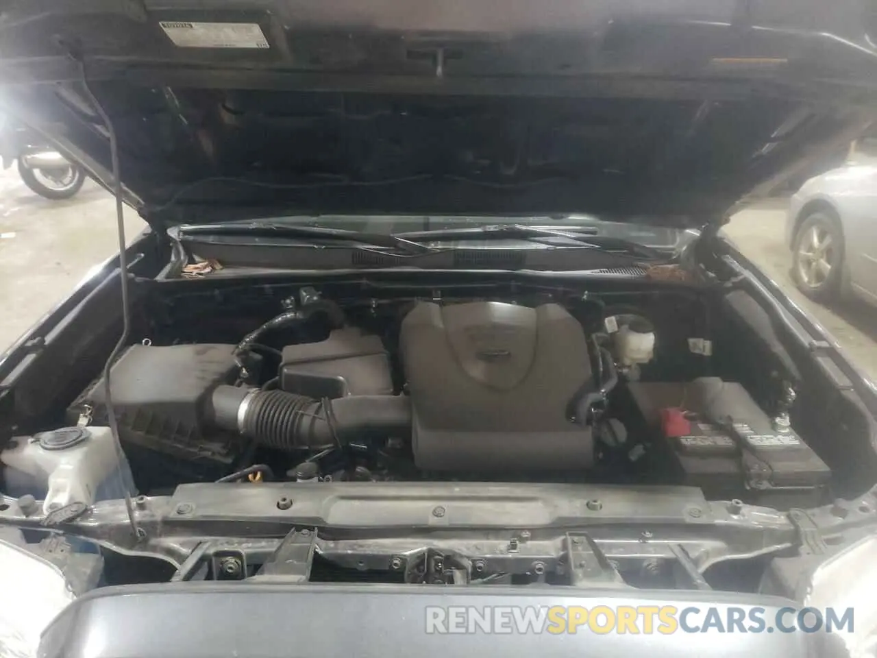 7 fotografías del automóvil dañado 3TMCZ5AN3MM449136 TOYOTA TACOMA 2021