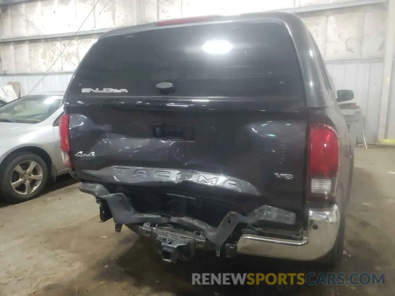 9 fotografías del automóvil dañado 3TMCZ5AN3MM449136 TOYOTA TACOMA 2021