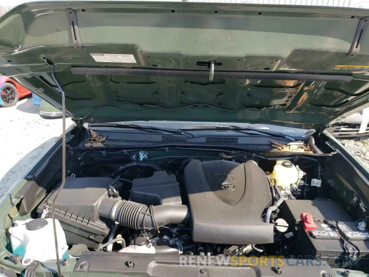 7 fotografías del automóvil dañado 3TMCZ5AN3MM451890 TOYOTA TACOMA 2021