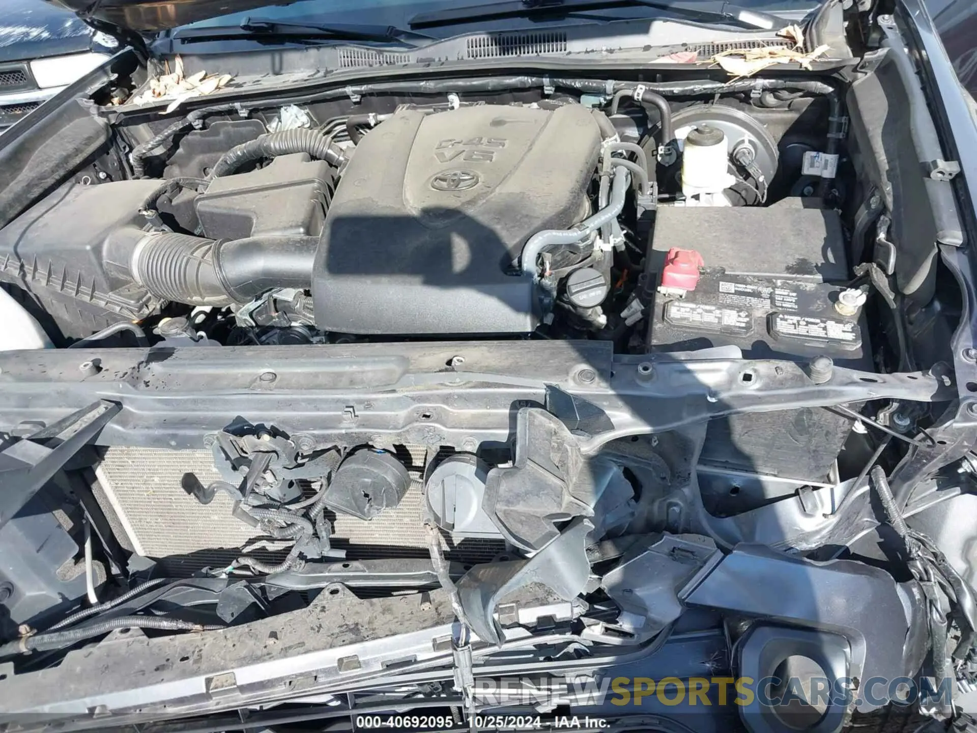 10 fotografías del automóvil dañado 3TMCZ5AN4MM387200 TOYOTA TACOMA 2021