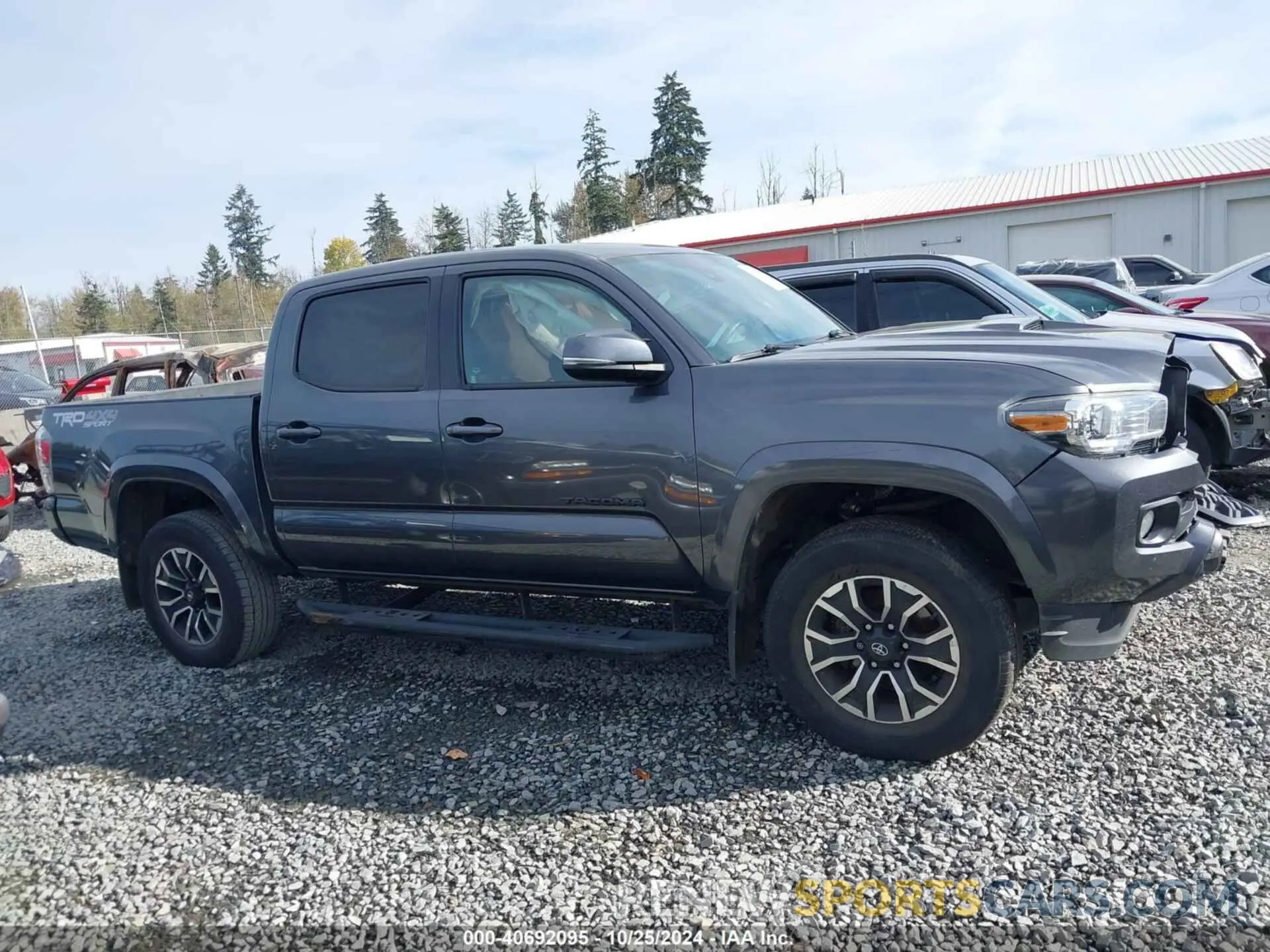 14 fotografías del automóvil dañado 3TMCZ5AN4MM387200 TOYOTA TACOMA 2021