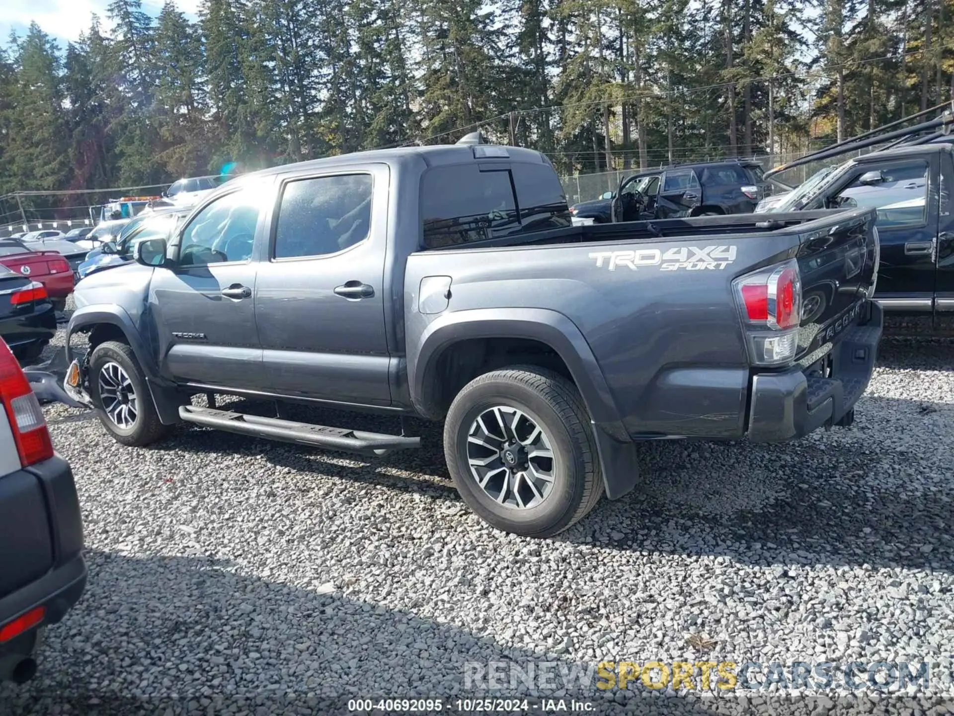 15 fotografías del automóvil dañado 3TMCZ5AN4MM387200 TOYOTA TACOMA 2021