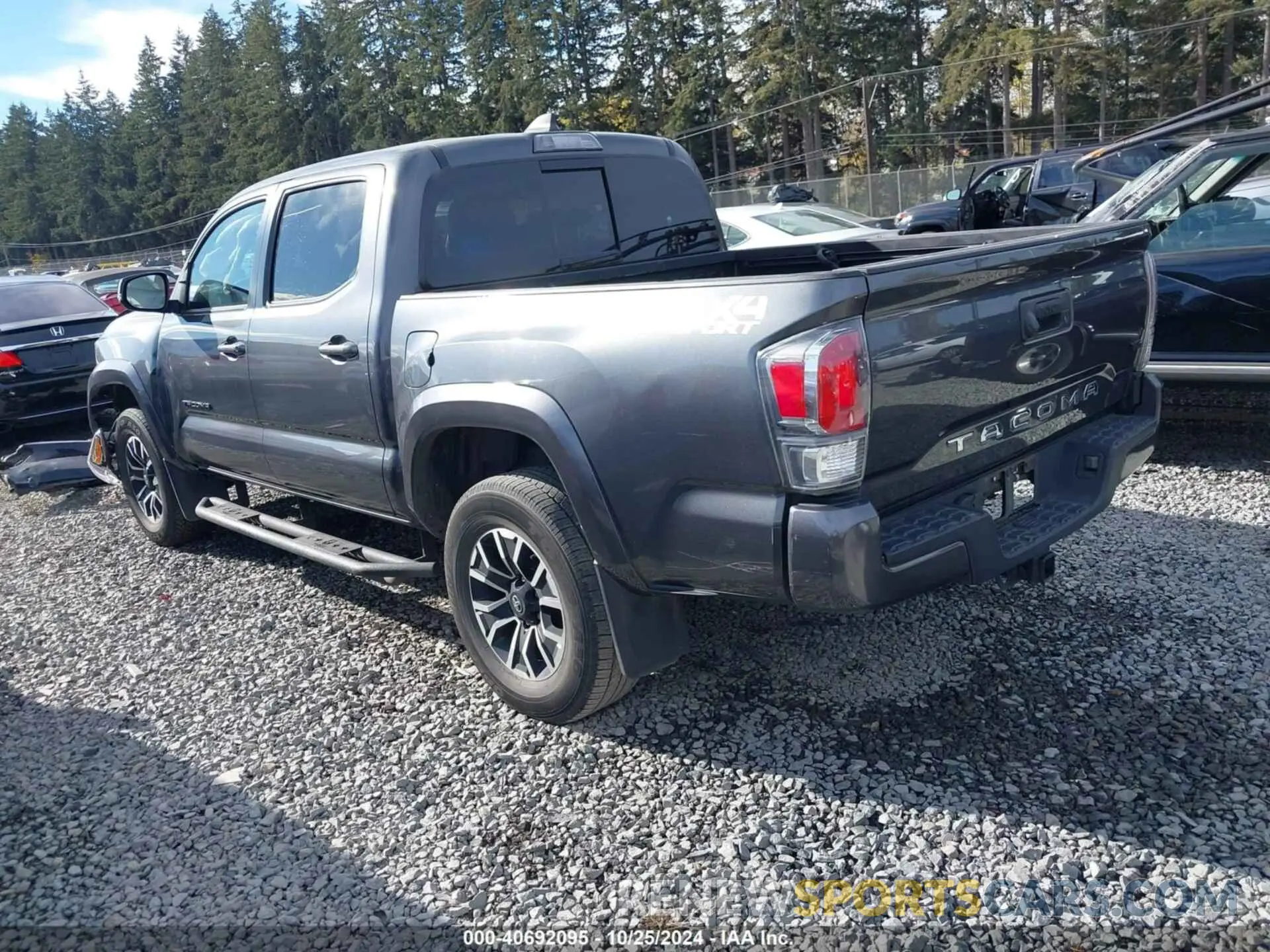 3 fotografías del automóvil dañado 3TMCZ5AN4MM387200 TOYOTA TACOMA 2021