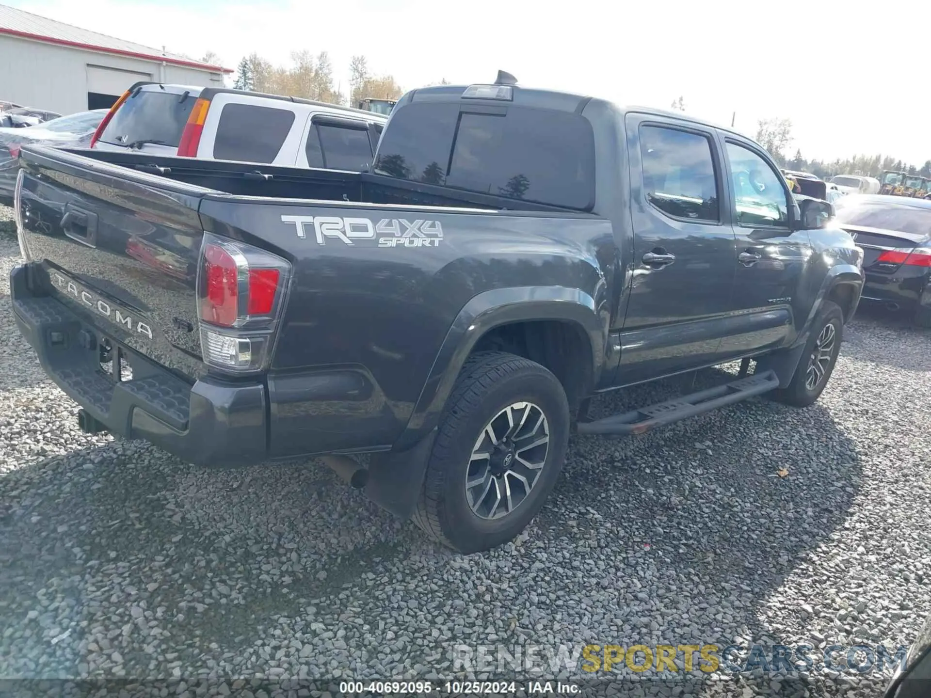 4 fotografías del automóvil dañado 3TMCZ5AN4MM387200 TOYOTA TACOMA 2021