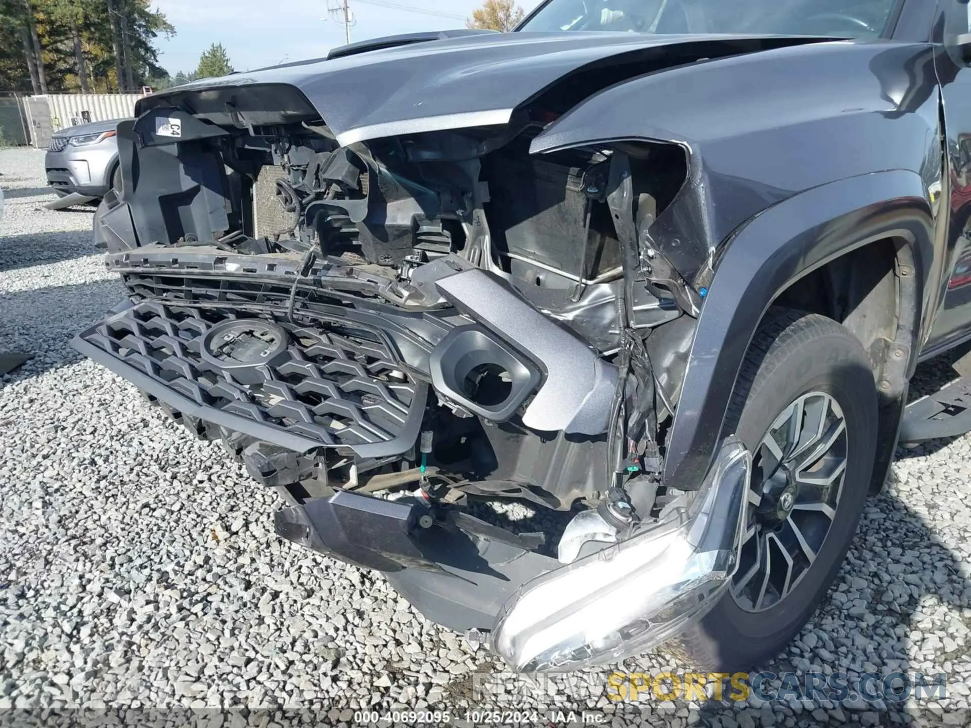 6 fotografías del automóvil dañado 3TMCZ5AN4MM387200 TOYOTA TACOMA 2021