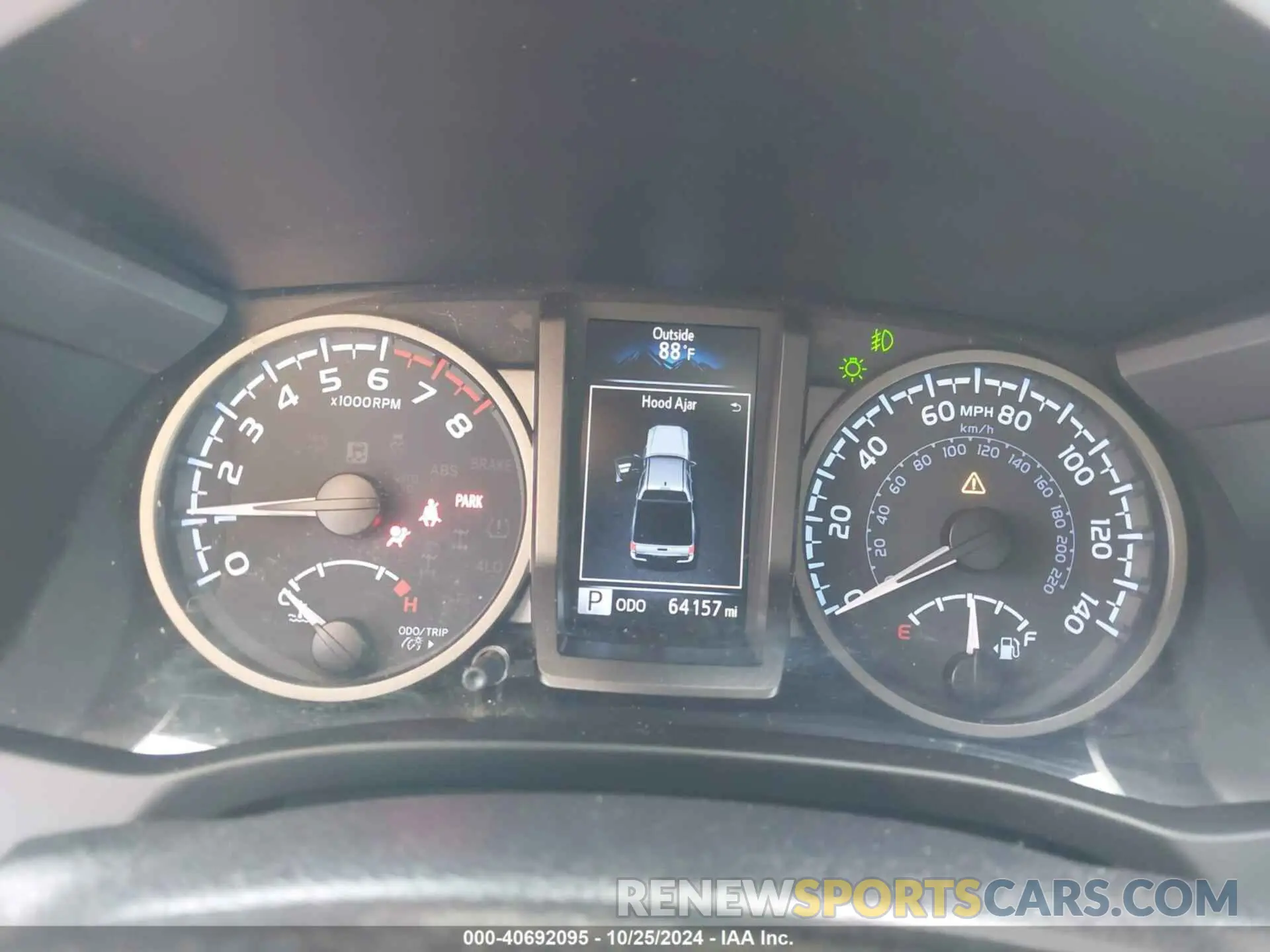 7 fotografías del automóvil dañado 3TMCZ5AN4MM387200 TOYOTA TACOMA 2021