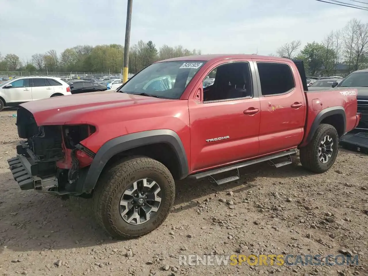 1 fotografías del automóvil dañado 3TMCZ5AN4MM394406 TOYOTA TACOMA 2021