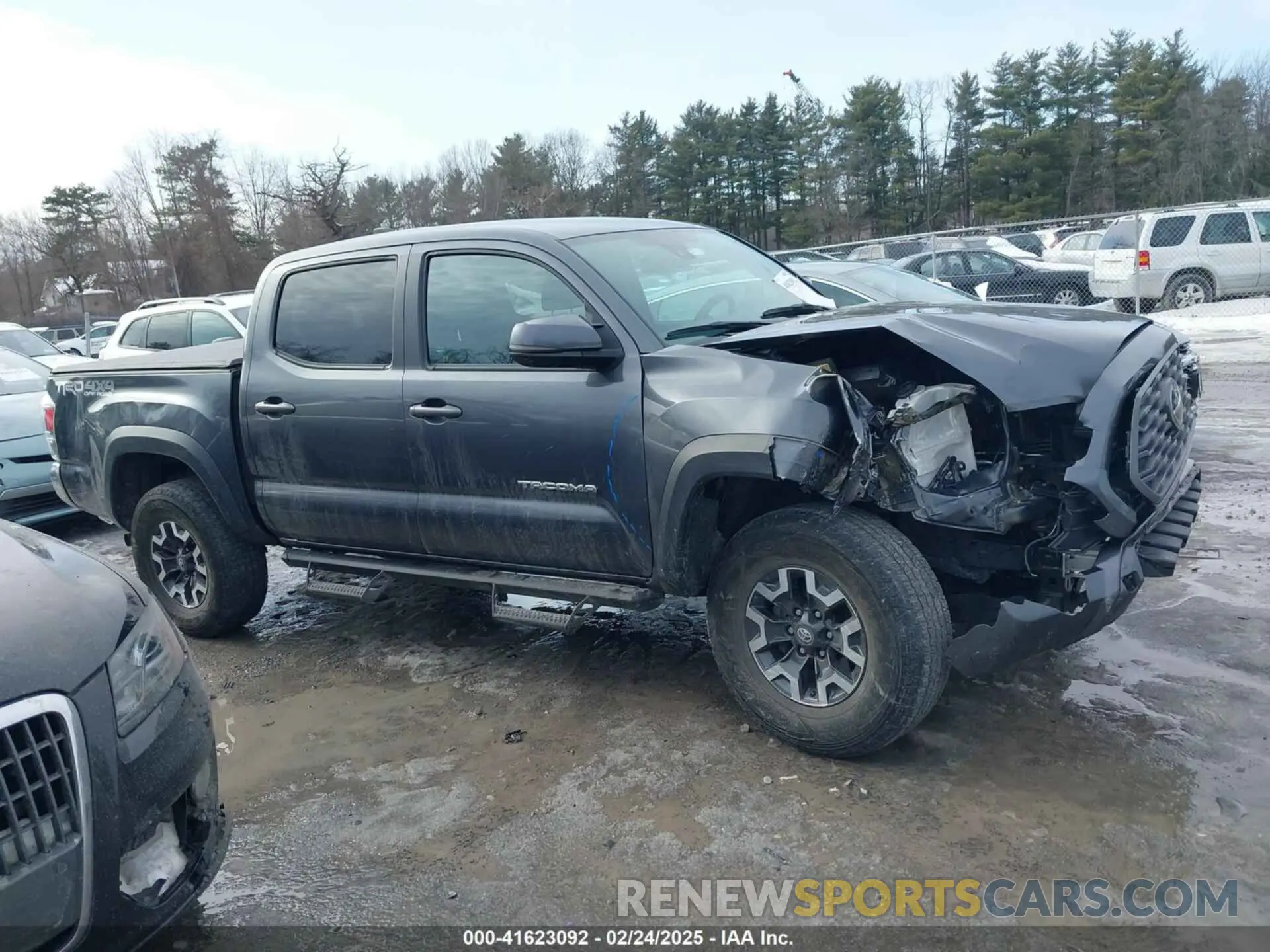 13 fotografías del automóvil dañado 3TMCZ5AN4MM405467 TOYOTA TACOMA 2021