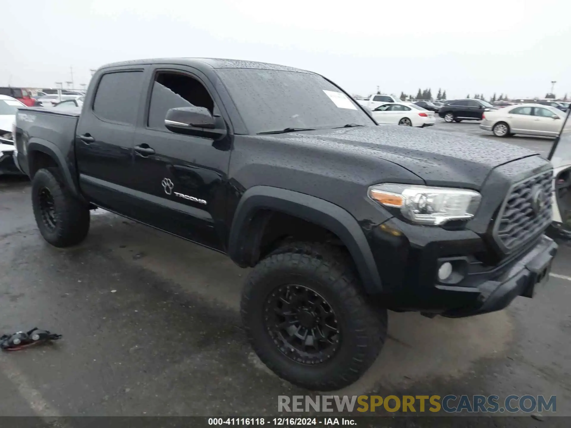 1 fotografías del automóvil dañado 3TMCZ5AN4MM411415 TOYOTA TACOMA 2021