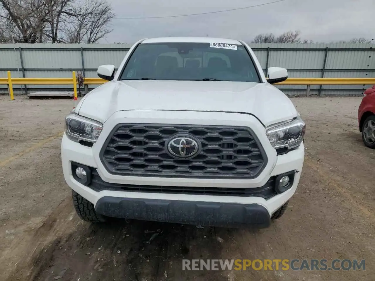 5 fotografías del automóvil dañado 3TMCZ5AN4MM431874 TOYOTA TACOMA 2021
