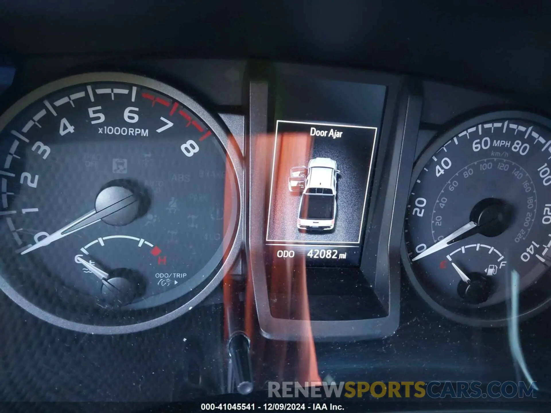 7 fotografías del automóvil dañado 3TMCZ5AN4MM441840 TOYOTA TACOMA 2021