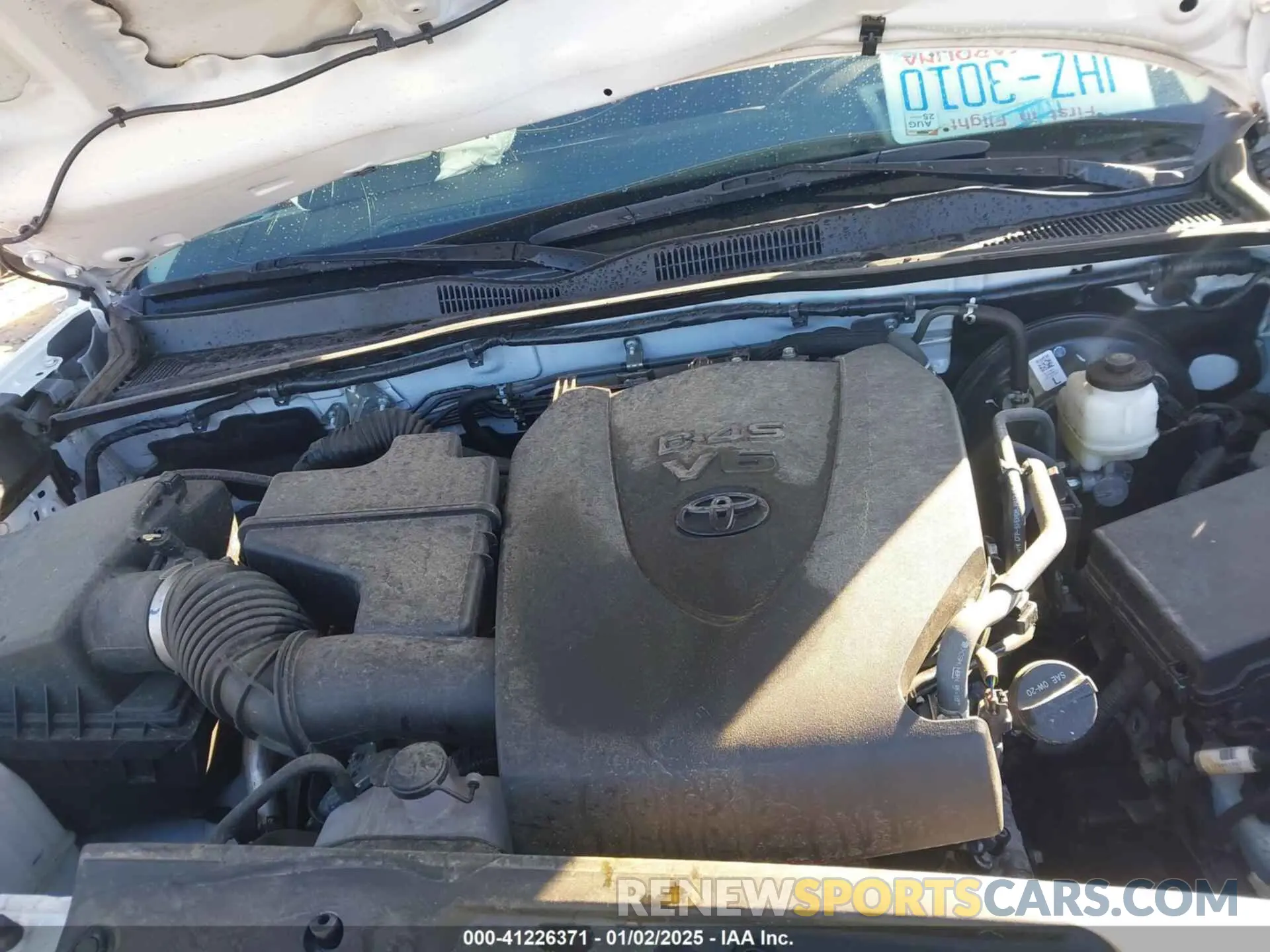 10 fotografías del automóvil dañado 3TMCZ5AN4MM442230 TOYOTA TACOMA 2021