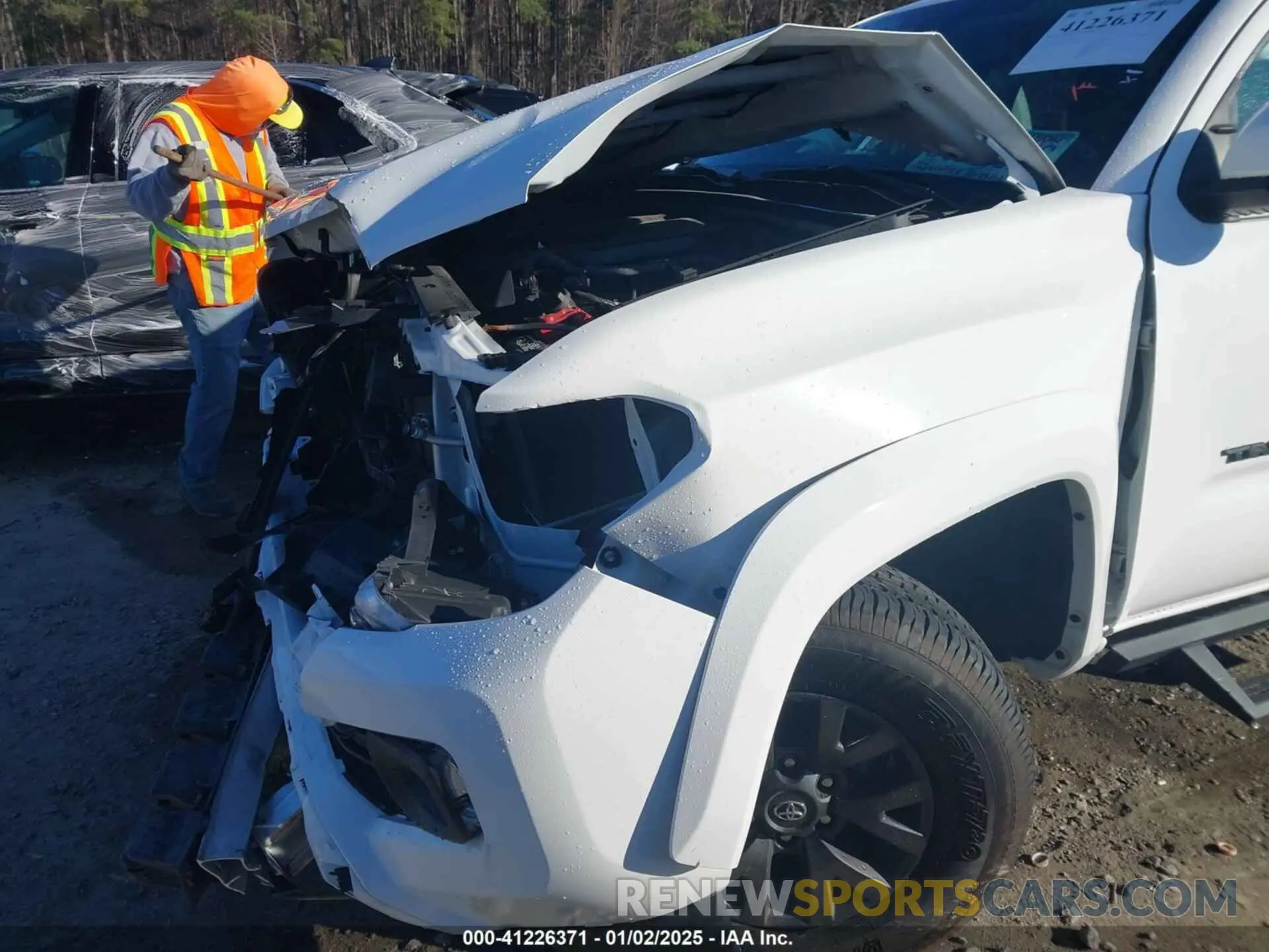17 fotografías del automóvil dañado 3TMCZ5AN4MM442230 TOYOTA TACOMA 2021