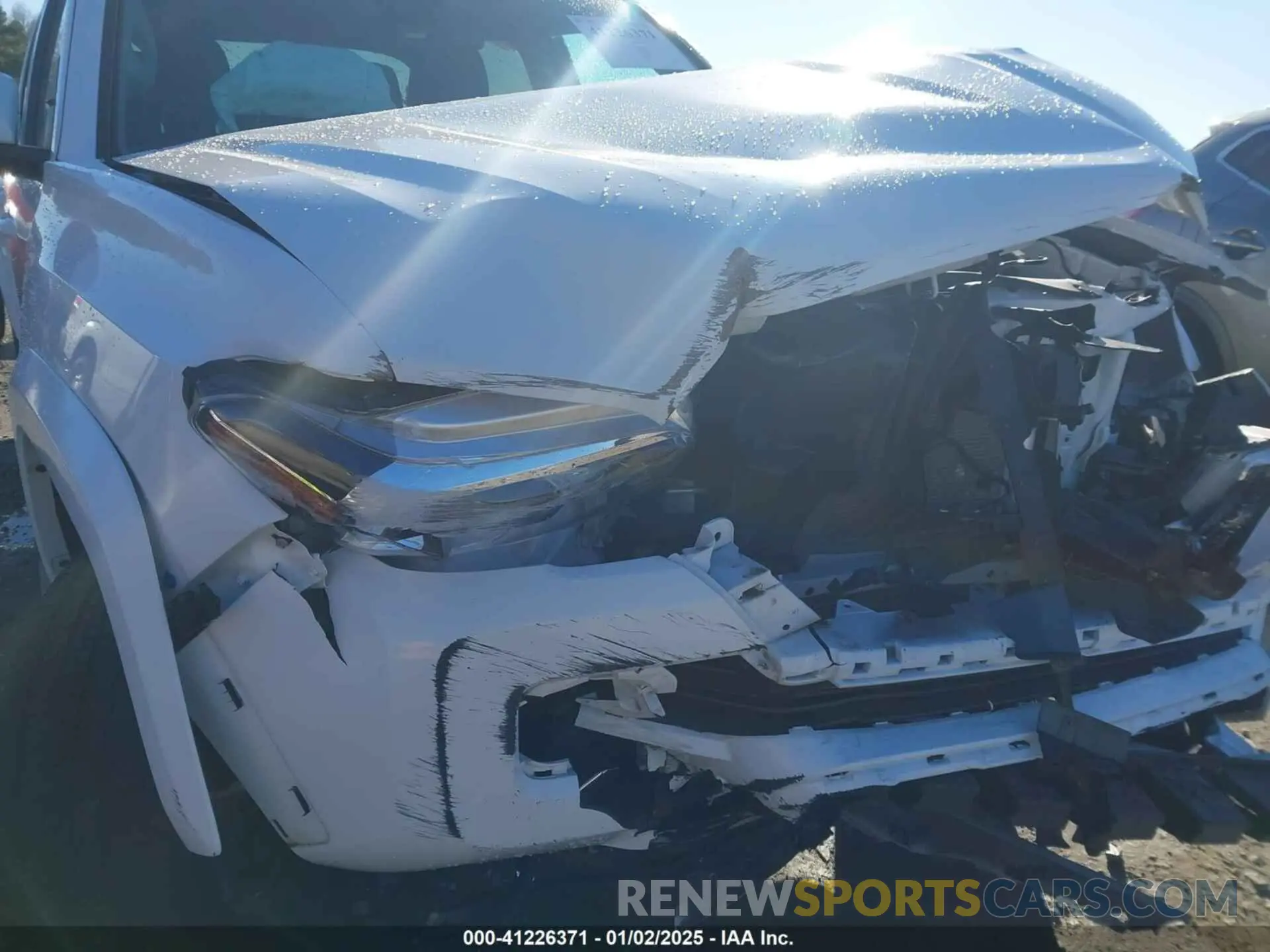 6 fotografías del automóvil dañado 3TMCZ5AN4MM442230 TOYOTA TACOMA 2021