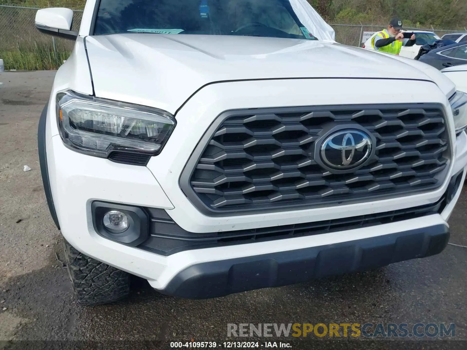 10 fotografías del automóvil dañado 3TMCZ5AN4MM442650 TOYOTA TACOMA 2021