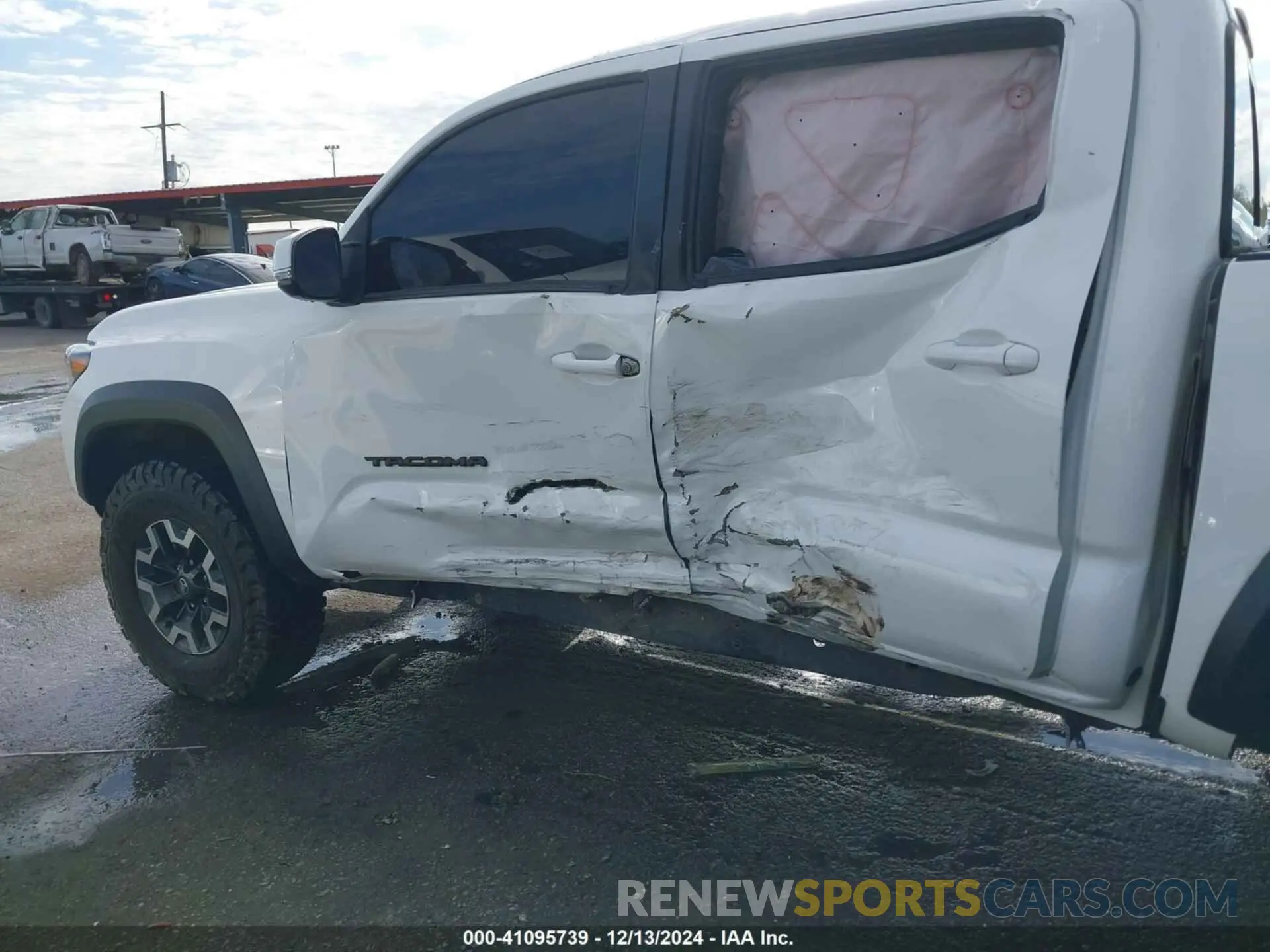 6 fotografías del automóvil dañado 3TMCZ5AN4MM442650 TOYOTA TACOMA 2021