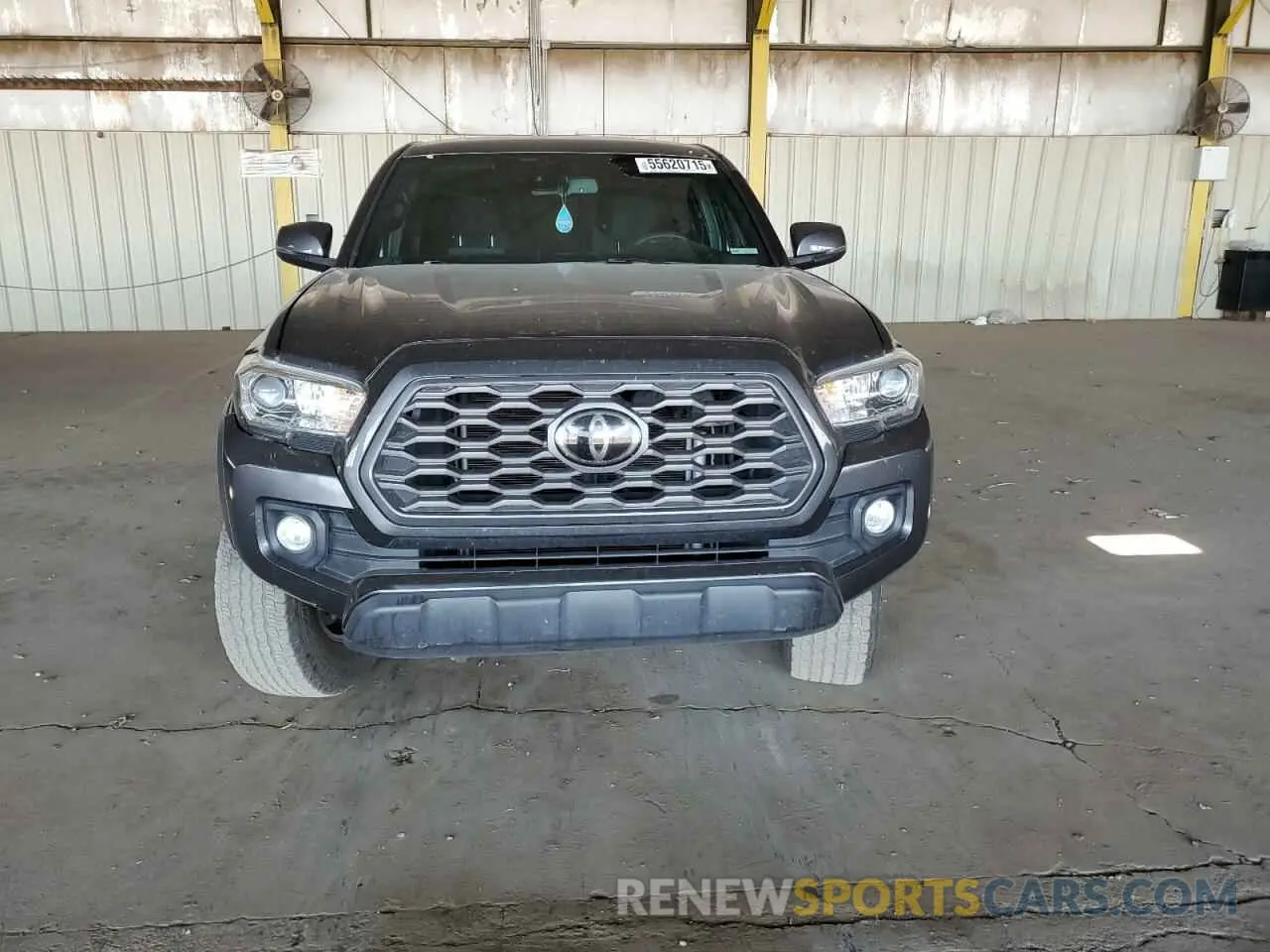 5 fotografías del automóvil dañado 3TMCZ5AN4MM451462 TOYOTA TACOMA 2021
