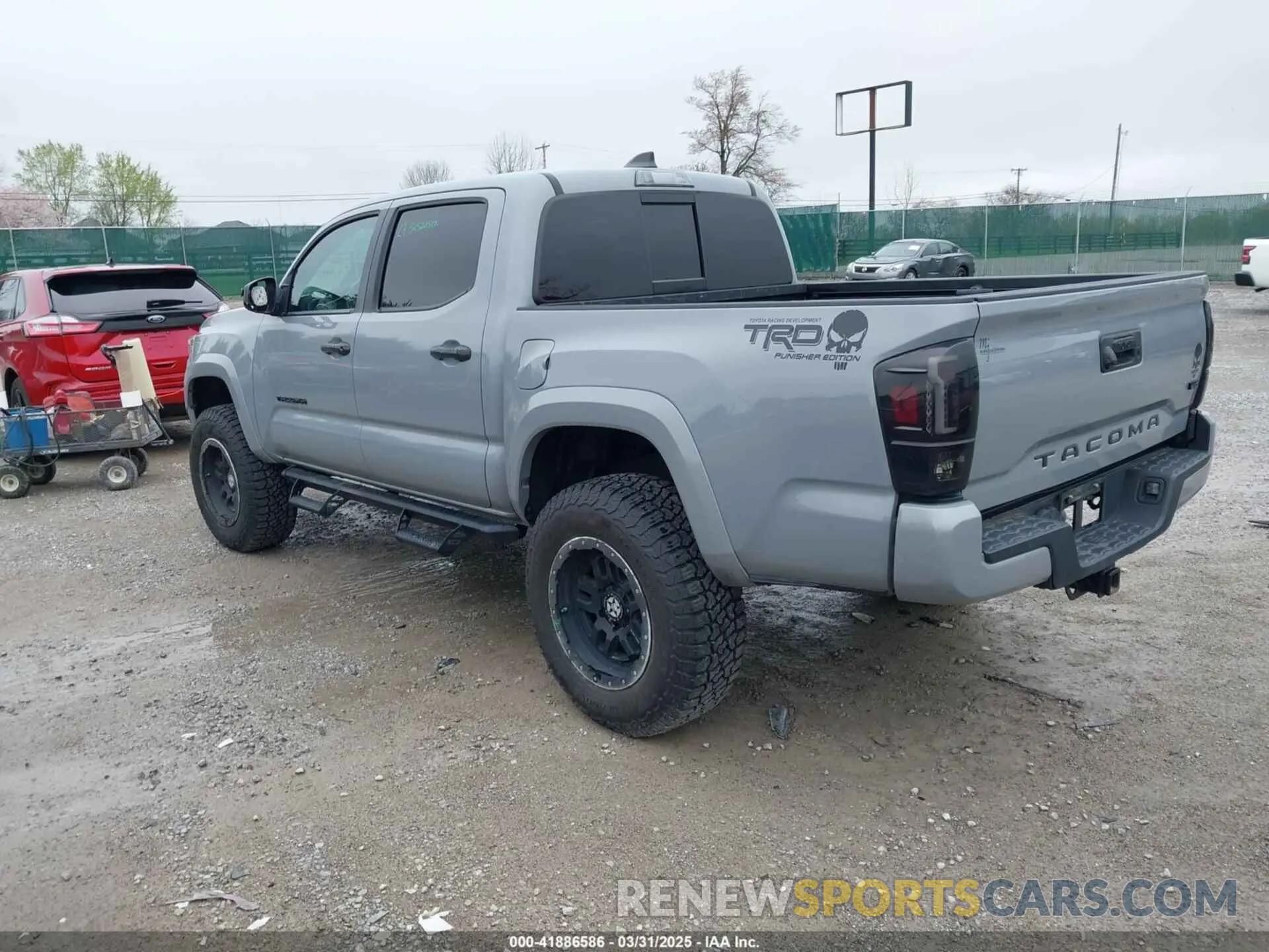 3 fotografías del automóvil dañado 3TMCZ5AN5MM372821 TOYOTA TACOMA 2021