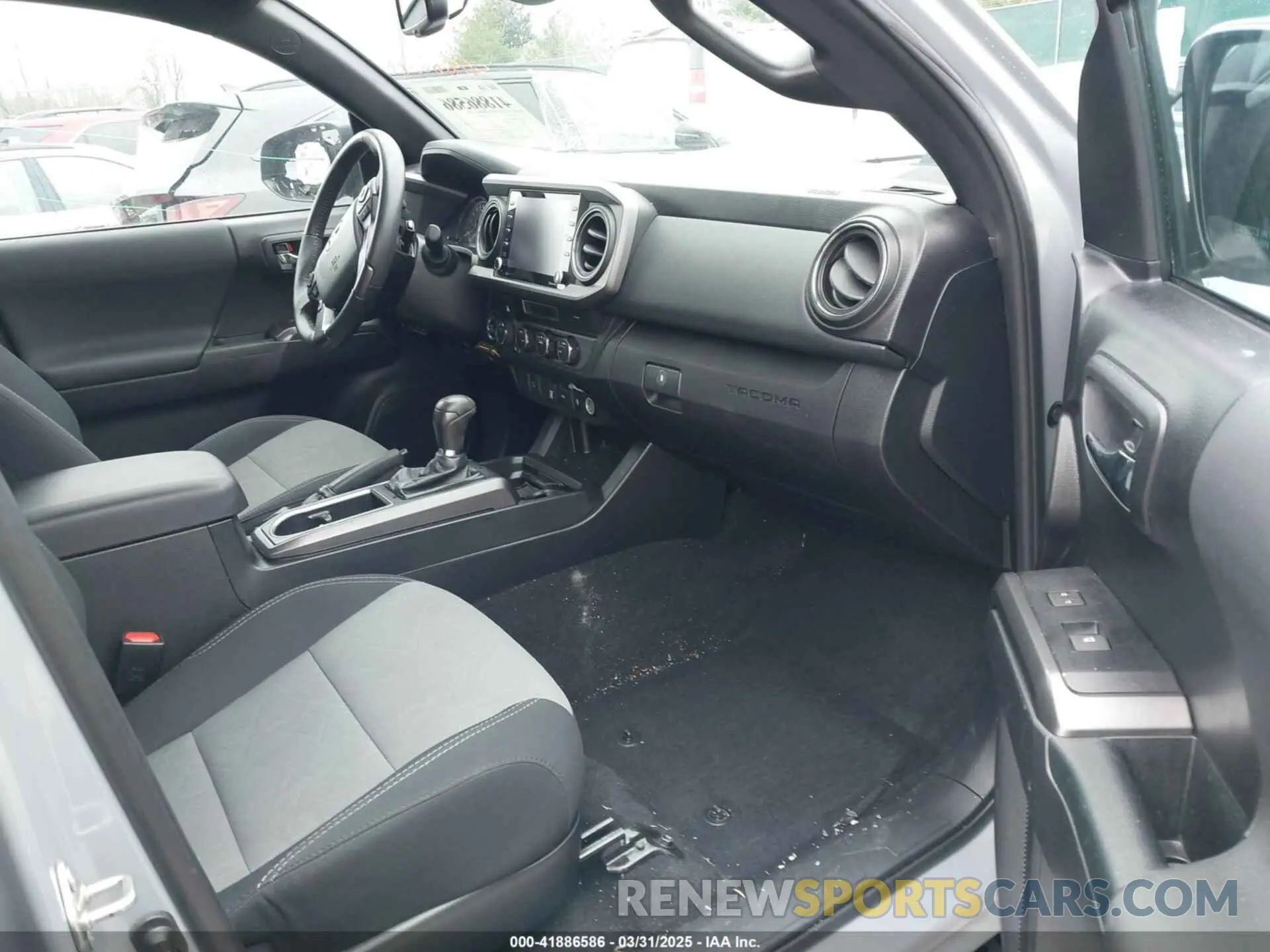 5 fotografías del automóvil dañado 3TMCZ5AN5MM372821 TOYOTA TACOMA 2021