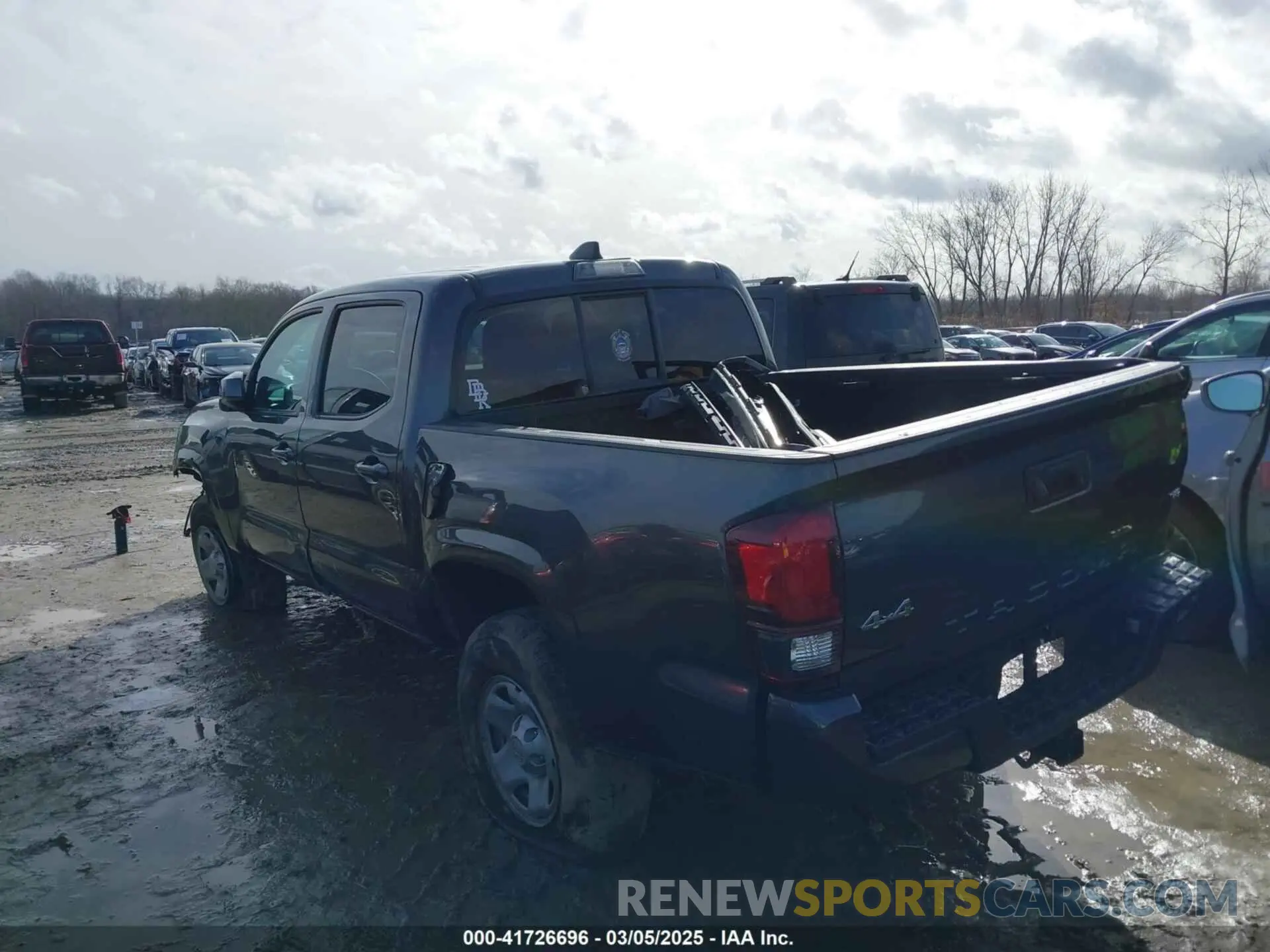 3 fotografías del automóvil dañado 3TMCZ5AN5MM377663 TOYOTA TACOMA 2021
