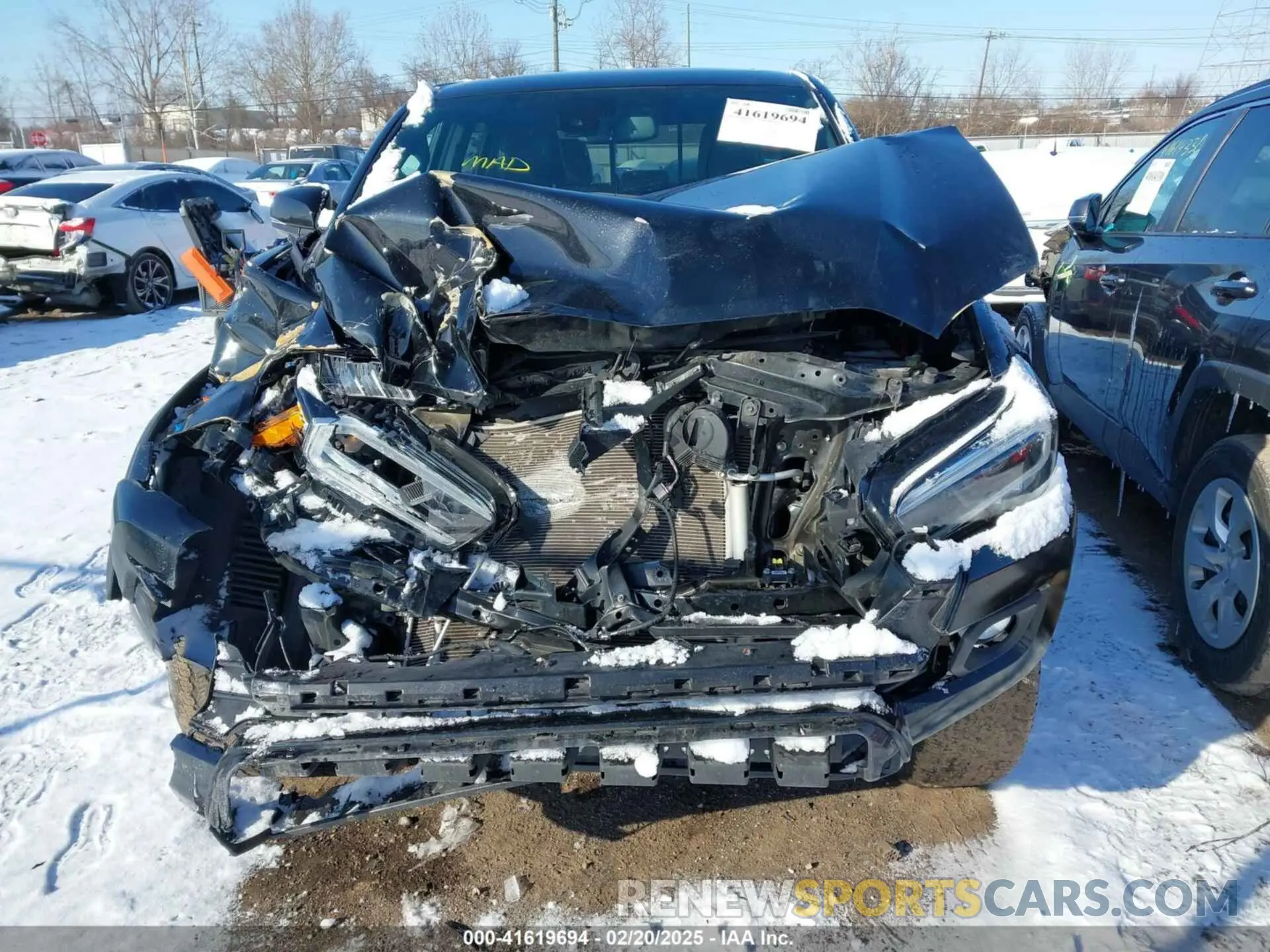 12 fotografías del automóvil dañado 3TMCZ5AN5MM410340 TOYOTA TACOMA 2021
