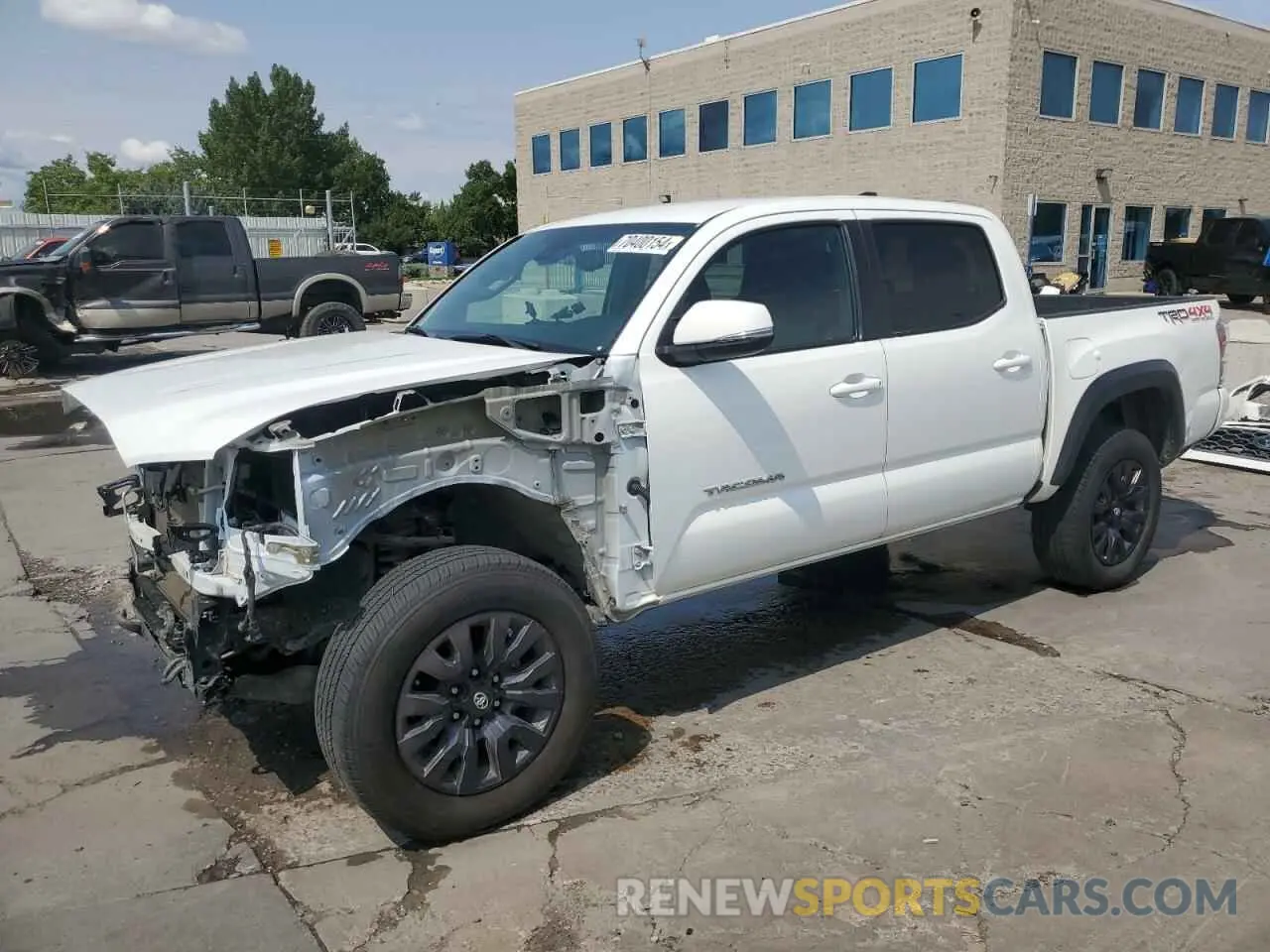 1 fotografías del automóvil dañado 3TMCZ5AN5MM419927 TOYOTA TACOMA 2021
