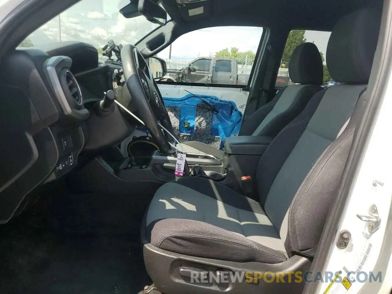 7 fotografías del automóvil dañado 3TMCZ5AN5MM419927 TOYOTA TACOMA 2021