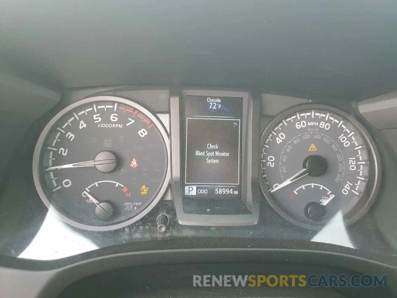 9 fotografías del automóvil dañado 3TMCZ5AN5MM419927 TOYOTA TACOMA 2021