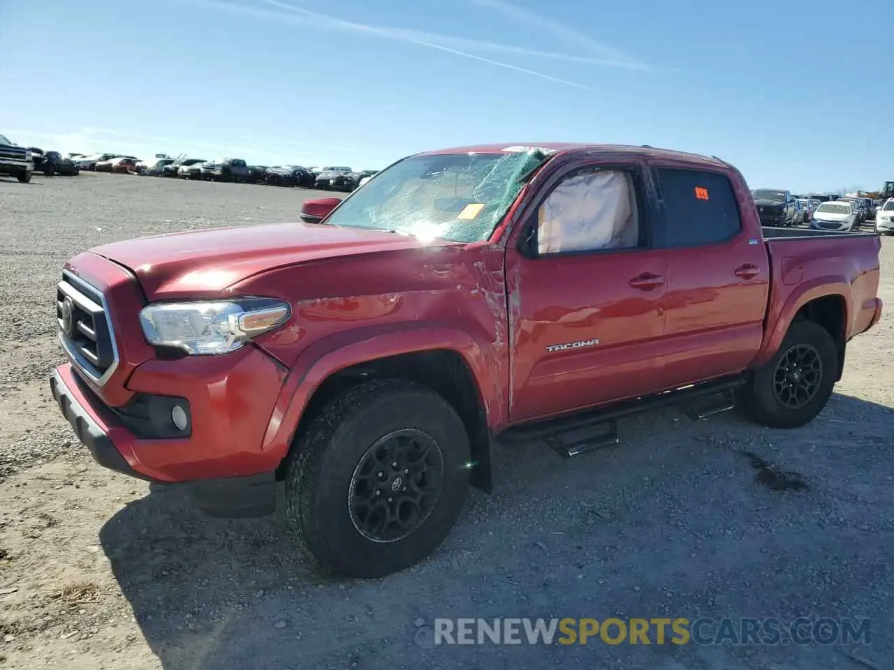 1 fotografías del automóvil dañado 3TMCZ5AN5MM435562 TOYOTA TACOMA 2021