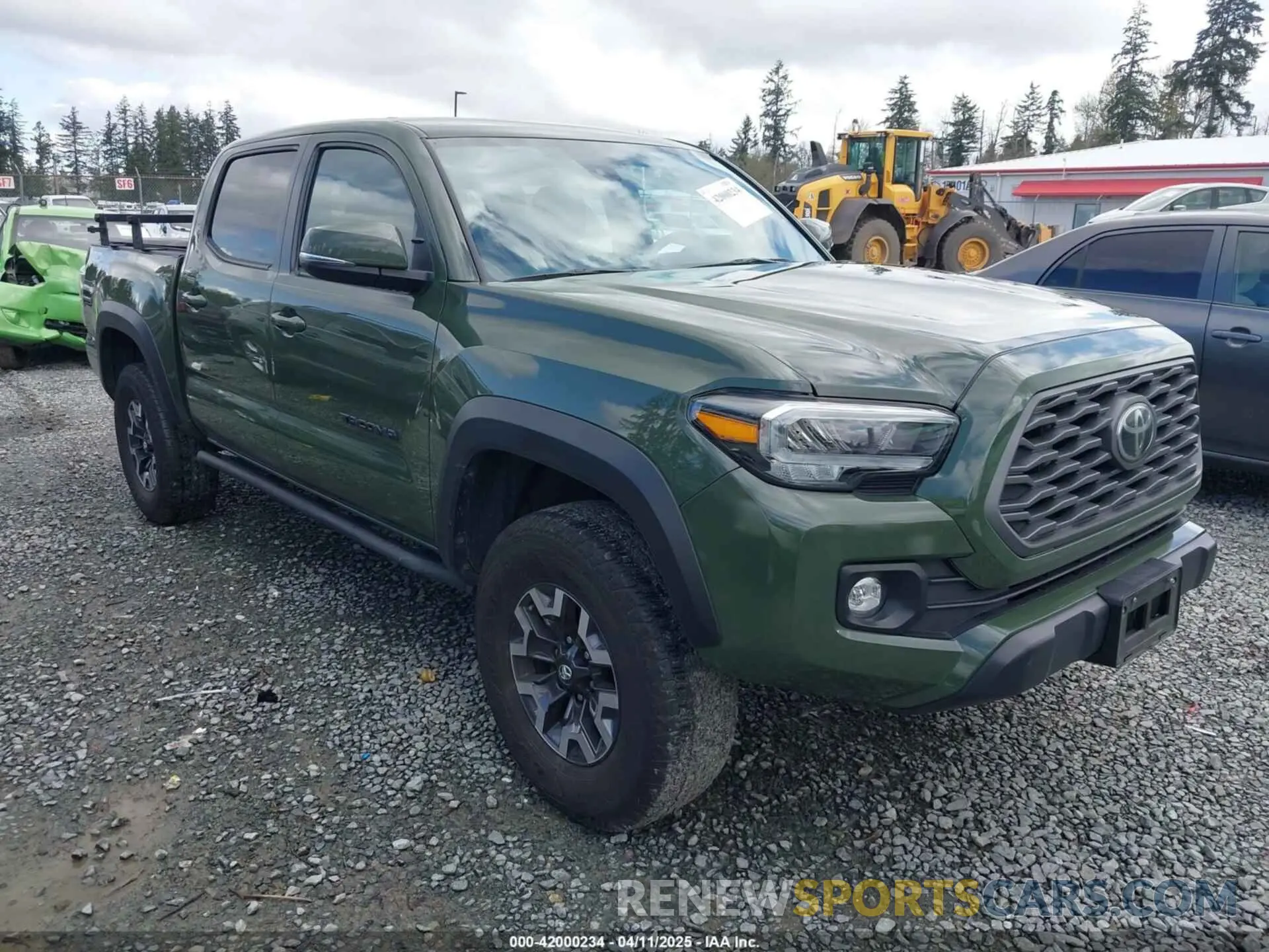 1 fotografías del automóvil dañado 3TMCZ5AN5MM437358 TOYOTA TACOMA 2021