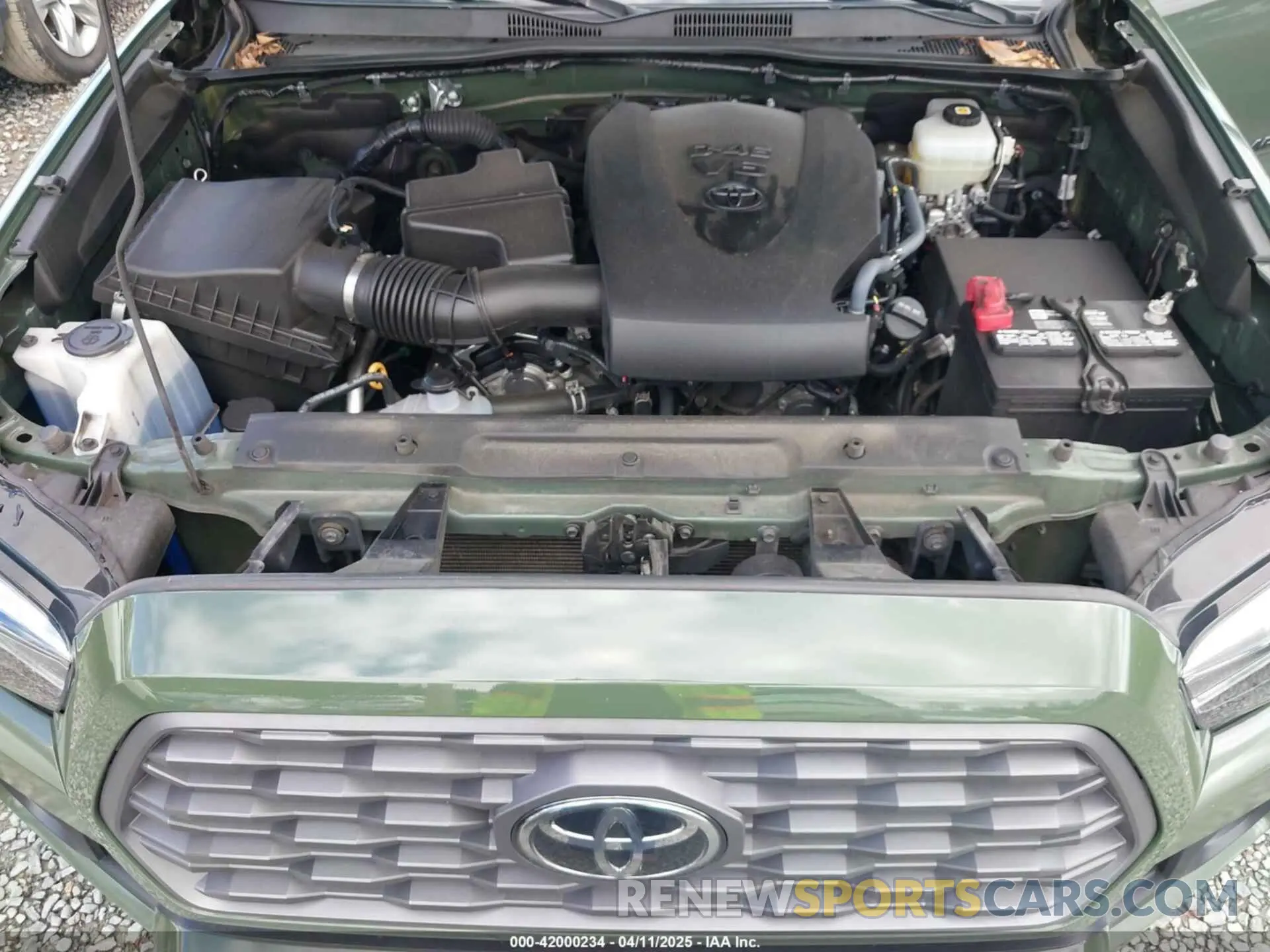 10 fotografías del automóvil dañado 3TMCZ5AN5MM437358 TOYOTA TACOMA 2021