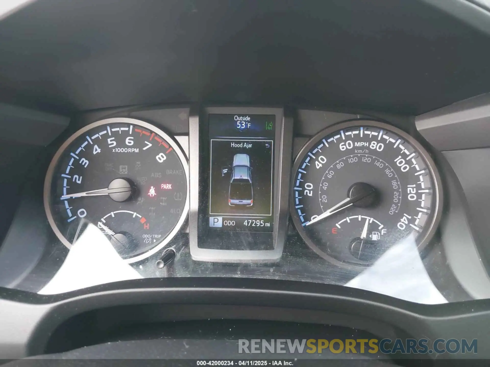 7 fotografías del automóvil dañado 3TMCZ5AN5MM437358 TOYOTA TACOMA 2021