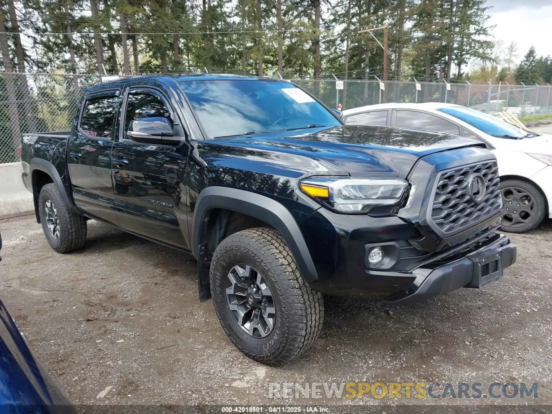 1 fotografías del automóvil dañado 3TMCZ5AN5MM438543 TOYOTA TACOMA 2021