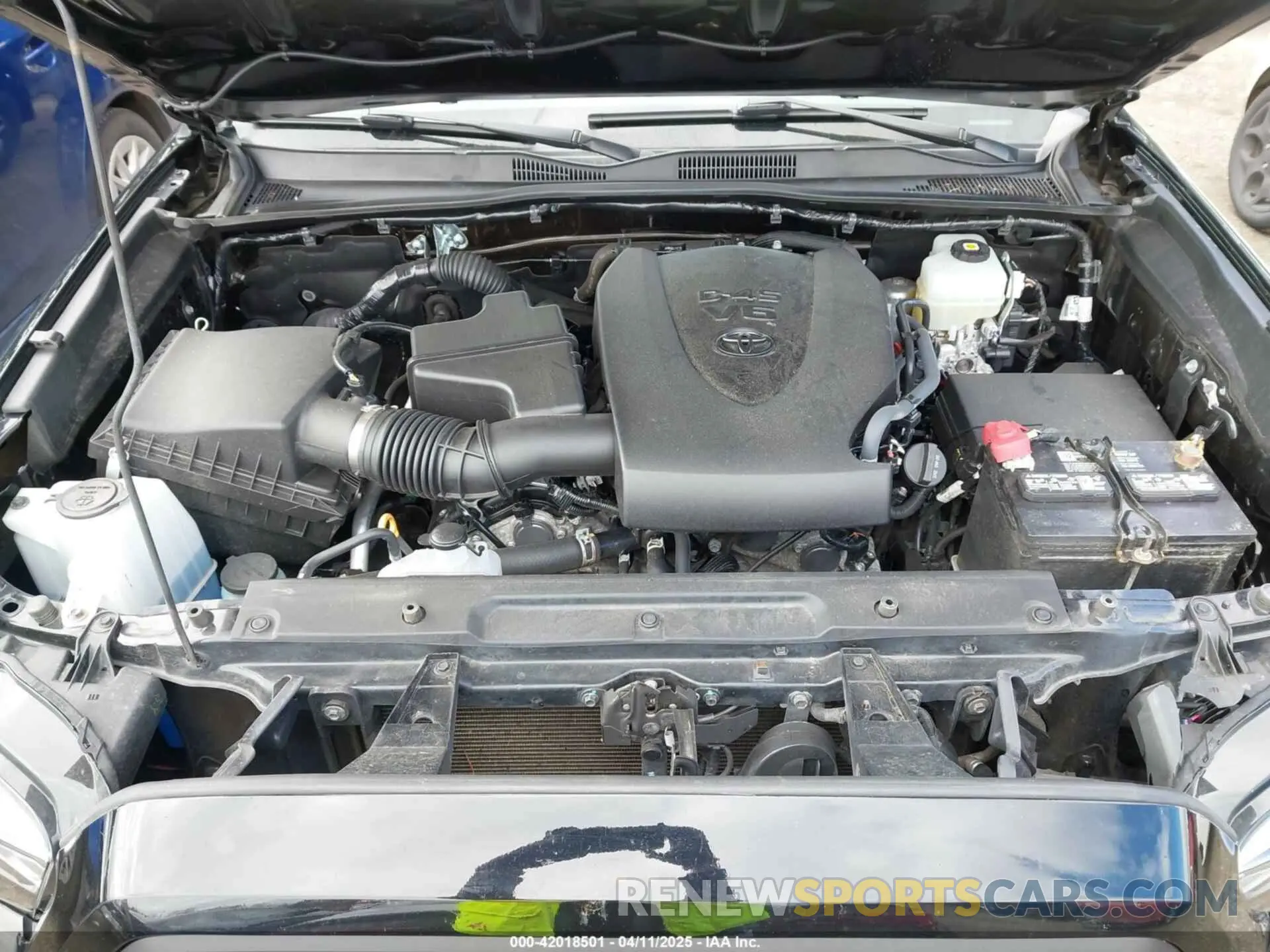 10 fotografías del automóvil dañado 3TMCZ5AN5MM438543 TOYOTA TACOMA 2021
