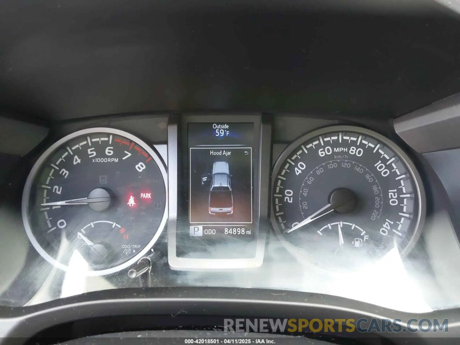 7 fotografías del automóvil dañado 3TMCZ5AN5MM438543 TOYOTA TACOMA 2021