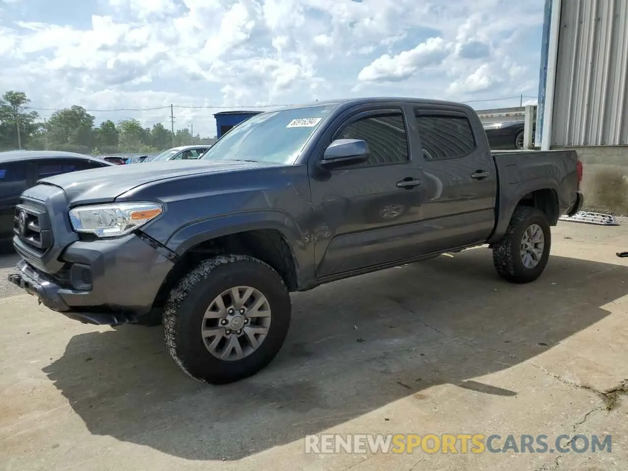 1 fotografías del automóvil dañado 3TMCZ5AN5MM447761 TOYOTA TACOMA 2021