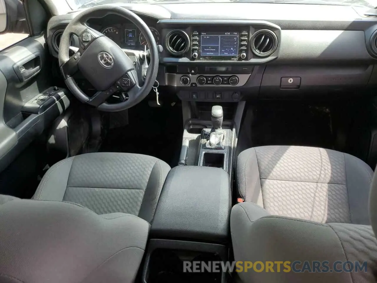8 fotografías del automóvil dañado 3TMCZ5AN5MM447761 TOYOTA TACOMA 2021