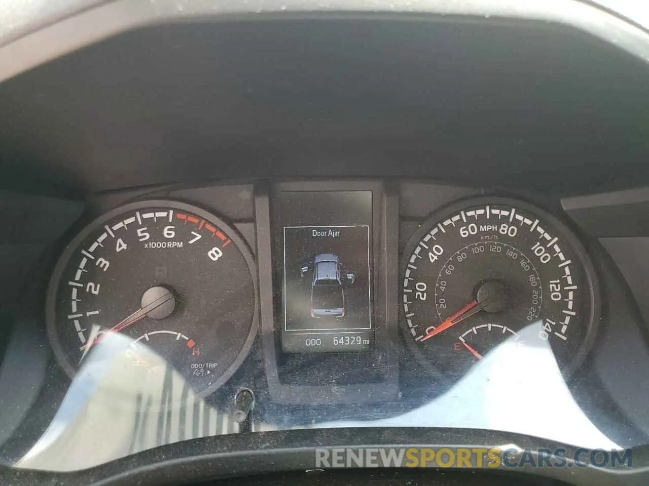 9 fotografías del automóvil dañado 3TMCZ5AN5MM447761 TOYOTA TACOMA 2021