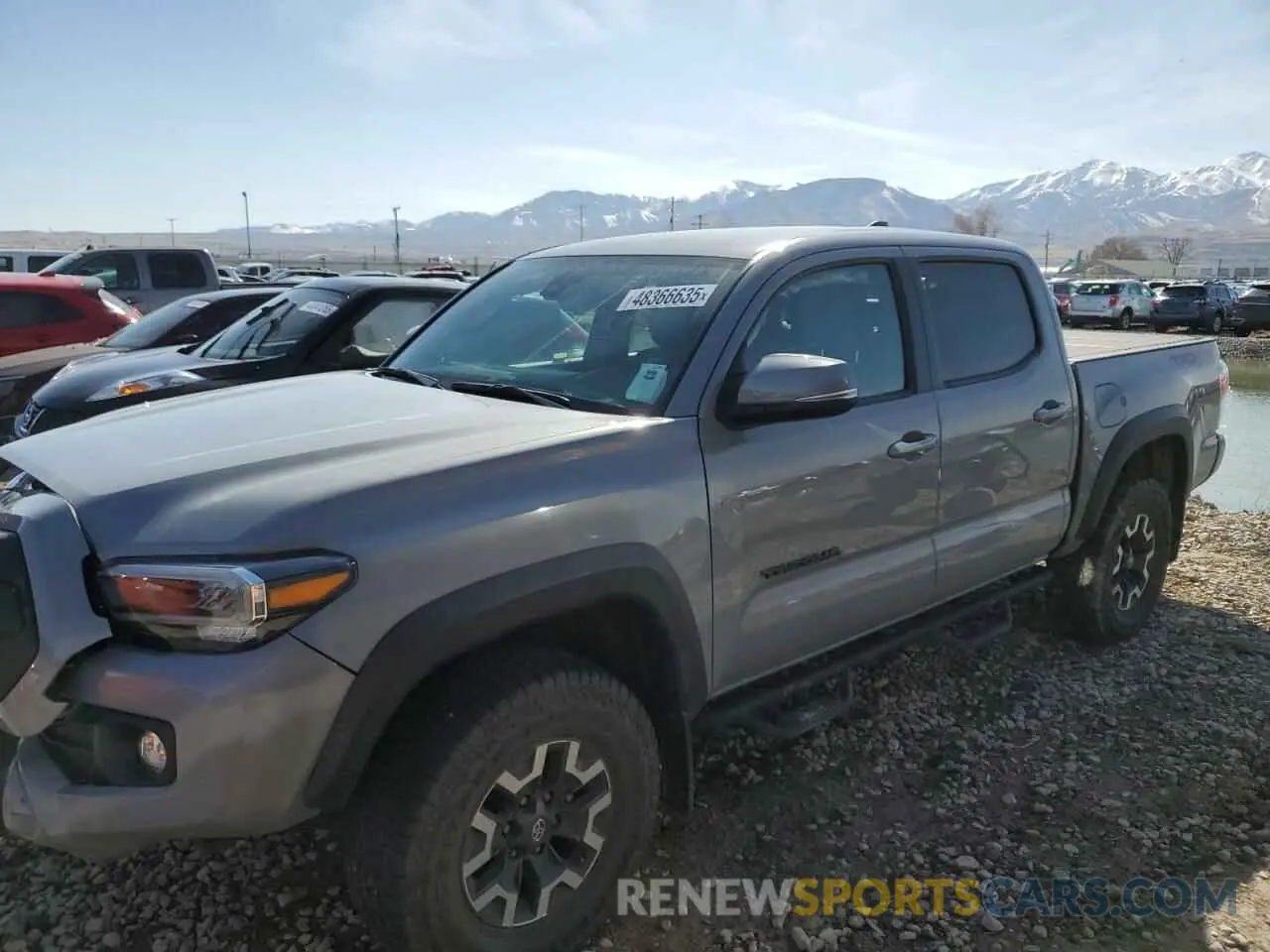 1 fotografías del automóvil dañado 3TMCZ5AN6MM371211 TOYOTA TACOMA 2021