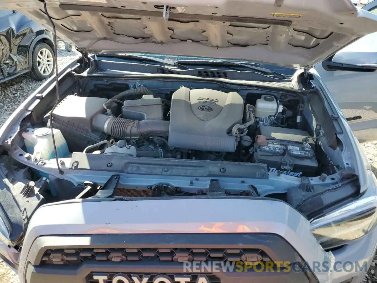 11 fotografías del automóvil dañado 3TMCZ5AN6MM371211 TOYOTA TACOMA 2021