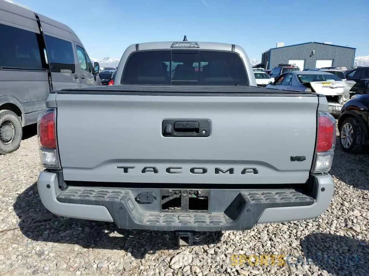 6 fotografías del automóvil dañado 3TMCZ5AN6MM371211 TOYOTA TACOMA 2021
