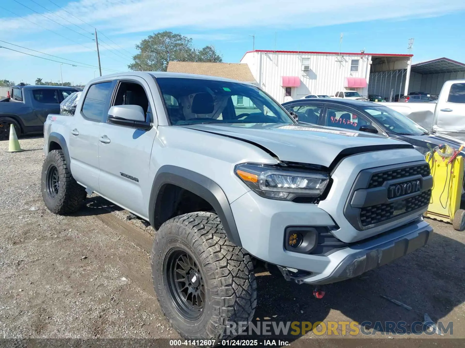 1 fotografías del automóvil dañado 3TMCZ5AN6MM373024 TOYOTA TACOMA 2021
