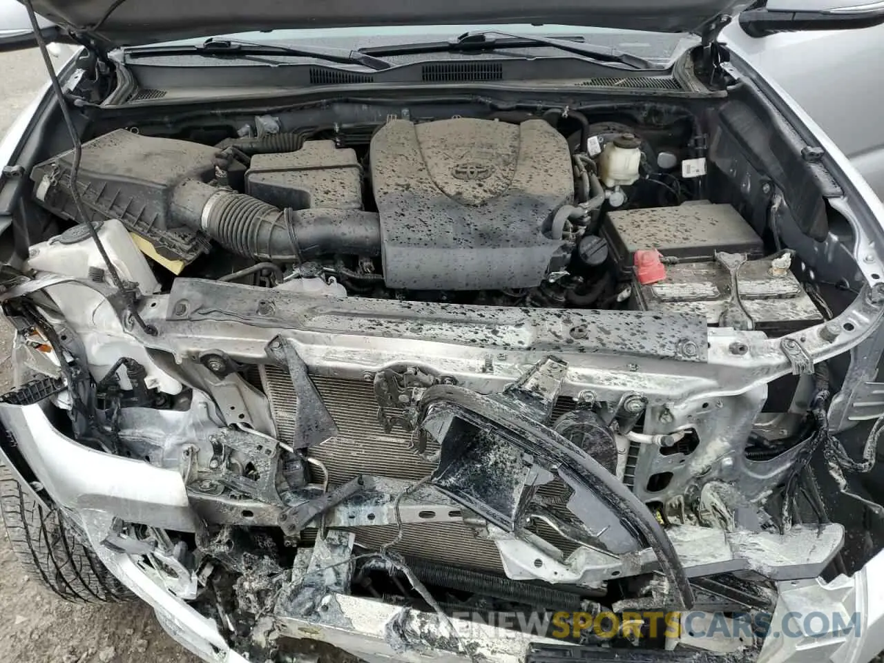 11 fotografías del automóvil dañado 3TMCZ5AN6MM386582 TOYOTA TACOMA 2021